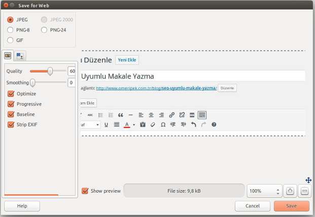 Seo İçin resim nasıl optimize edilir?